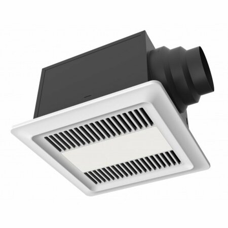 ILIVING Bathroom Ventilation Exhaust DC Fan With Motion Sensor, Adjustable 50-110 CFM ENERGY STAR ILG8FV112